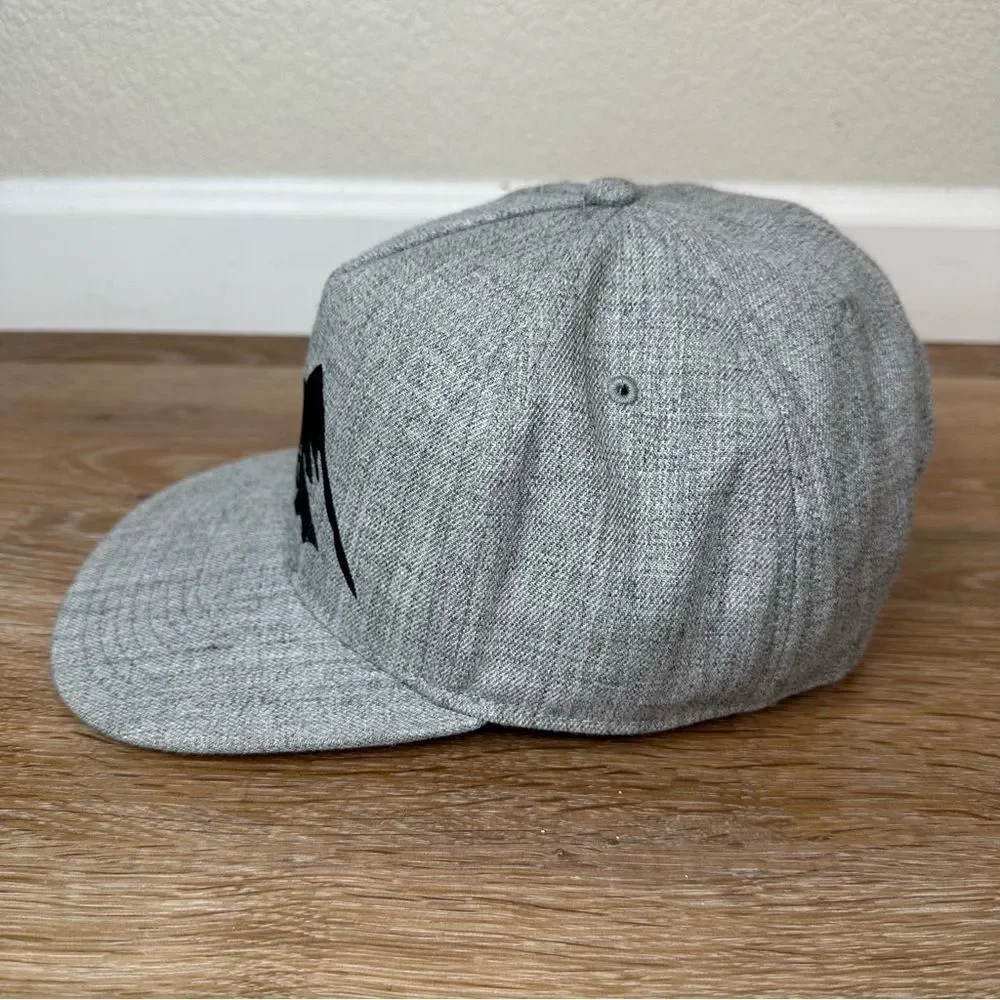 OTTO Harrah's Harveys Lake Tahoe Wool Blend Gray Snapback Hat